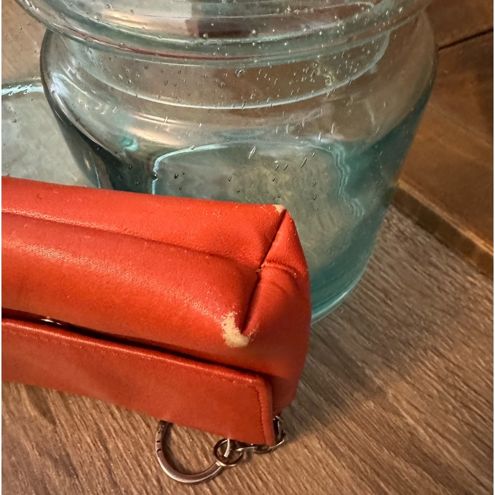 Fossil Wallet With Change Pouch In Orange - image 6